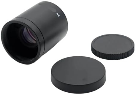 Lente de Aumento con convertidor de teleconvertidor 2X for Lentes de Espejo con Montura T de 650-1300 mm, 420-800 mm, 500 mm y 800 mm.