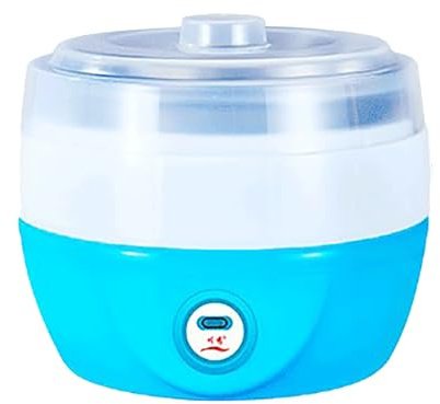 Macchina per Fare Lo Yogurt, Yogurtiera Automatica, con Rivestimento Interno in Acciaio Inossidabile, Sicura e Resistente, Adatta per La Preparazione Casalinga Dello Yogurt