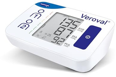 Veroval compact Tensiomètre de Bras : Le tensiomètre au bras simple et rapide à utiliser au niveau du bras - Détecte les arythmies cardiaques