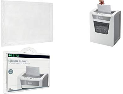 LEITZ IQ Lot de 12 Feuilles de lubrifiant pour destructeur de Documents