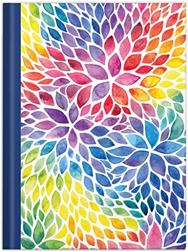 RNKVERLAG Notizbuch Aquarell blanko im DIN A4 Format, mit insgesamt 96 Blatt 70 g/m², 1 Stück