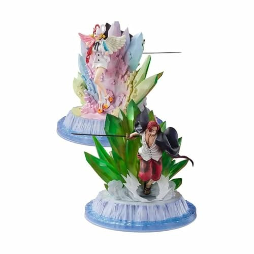 Shanks and uta Extra Battle Red Ver Figura 24 cm One Piece figuarts Zero