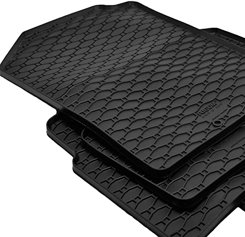 Mattenprofis Gummimatten Gummifussmatten kompatibel mit Dacia Spring ab Bj. 2021