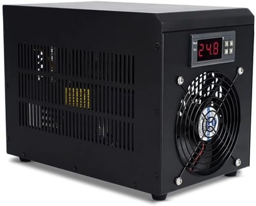 16GAL 60L Aquarium Kühler Aquarium Kühler Heizsystem Fisch Garnelen Zucht Aquakultur Leise Für Zuhause Mit Pumpe Und Rohr,Heizung Und Kühler,Picturesque234