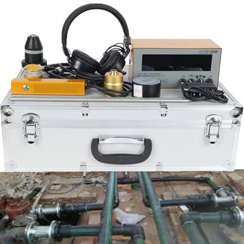 DéTecteur De Fuite d'eau Souterraine, Capteur GéOphone De Fuite d'eau à Ultrasons, DéTecteur De Fuite d'eau De Canalisation ExtéRieure, pour éQuipement De Canalisation/Pneu/RéFrigéRation
