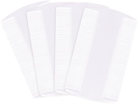 4 Pcs Lice Combs Double Sided, Nit Comb Double Sided Durable Plastic, Durable Double Sided Nit Comb Lice, Unisex Head Lice Eggs Nit Flea Comb, Lice Comb For Kids Adults Pets Remove Head Lice