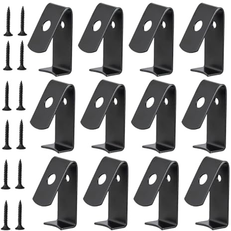 Perchas para pestillos para macetas, Clips para macetas 12X Ganchos de