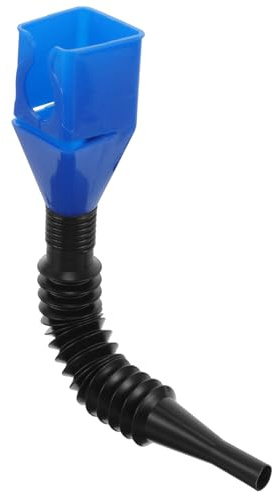 EXAOMBLE Imbuto Estensibile in a Flessibile Plastica Benzina per Pieghevole e Rifornimento Portatile Tubo Chiusura Scatto a Motore Adatto Veicoli in Movimento