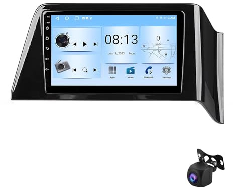 Autoradio Android 13 avec écran Tactile IPS 9 Pouces pour Nissan Serena 6 C28 (2022-2024) : CarPlay sans Fil, Android Auto, Navigation GPS, Wi-FI, caméra de recul AHD, processeur 8 cœurs, 6