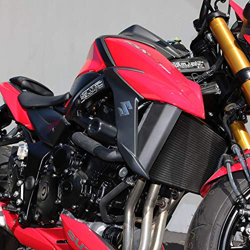 Shogun USA Made Suzuki GSX-S750 GSX S750 GSXS-750Z 2018 2019 2020 2021 2022 2023 NO Cut Black Frame Sliders Fits ABS & Non ABS Models - 750-5619