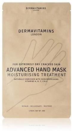 Dermavitamins Advanced Hand Glove Mask (Moisturising Treatment) - Repair Extremely Dry Cracked Skin