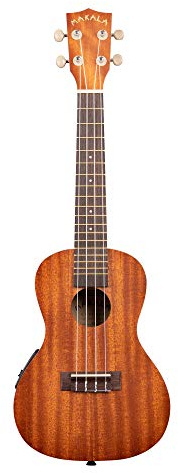 Kala - MK-CE - Elektrifizierte klassische Konzert-Ukulele - c/Tasche