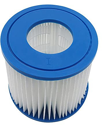 Jxjamp Filtro per Piscina per Elemento filtrante della Pompa del Filtro della Piscina Gonfiabile da 330 galloni con Anima in Carta bestway I 28 * 80 * 90 (Color : 6pcs)