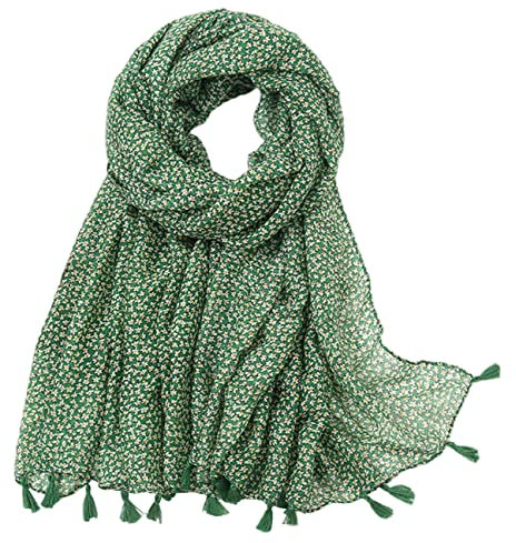 MAIRY Tuch Damen Geschenk Schwester Halstuch Fransen Elegant Schal Damen Bunte Halstücher Damen Schal übergroßer Deckenschal Herbstschal Winterschal Oversized Fransen Poncho Geschenke für Frauen M228