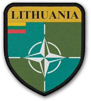 Copytec Patch Lithaunia Litauen Lietuvos kariuomen? Armee Wappen #39972
