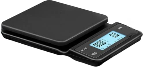 Cucina cibo scale digitali piccole bilance da cucina, precisione 0,1 g caffè scala temporizzazione multifunzione intelligente bilancia da cucina di pesatura