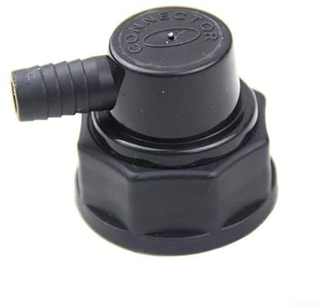 Connettore per raccordo a L da 3/8 per collegare sacchetti di sciroppo al tubo