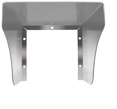 Lastdaytime Cubierta de timbre de acero inoxidable, impermeable, protección contra la lluvia, protector de enchufe para interruptor exterior (125 mm)