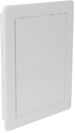 Repa Market Tapa de inspección para paneles de yeso, 150 x 200 mm, cubierta de plástico ABS blanco, caja de fusibles, pared y techo, puerta de inspección de paneles de yeso, tapa de mantenimiento