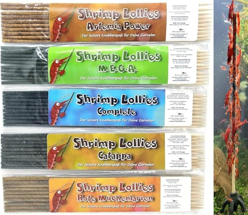 Shrimp-Lollies-Set groß (5x10 Stück = 50 Stück!) 2