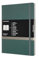 Moleskine Pro Notebook, Taccuino Professionale da Ufficio, Copertina Rigida, Formato X-Large, Colore Verde Bosco
