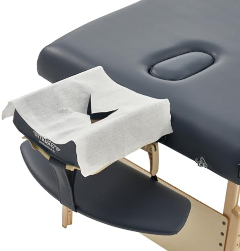 Master Massage Lot de 100 housses de protection jetables pour table de massage Blanc