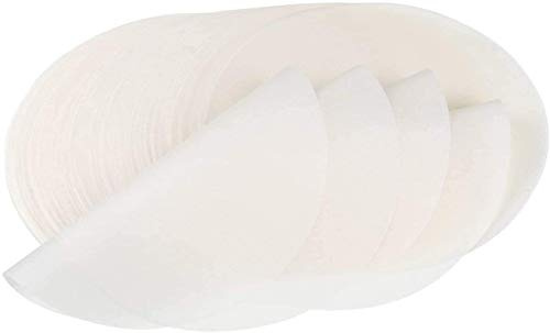 Selecto Bake 100 hojas redondas de papel pergamino para hornear, 6 pulgadas (15 cm) para moldes para pasteles, hojas de papel antiadherentes para hornear, revestimientos para moldes para pasteles