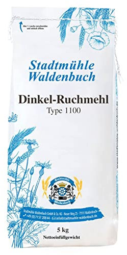 Stadtmühle Waldenbuch Dinkel-Ruchmehl Type 1100, 5 kg
