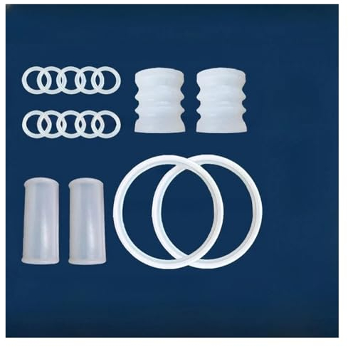 1 ensemble de tubes d'étanchéité en silicone for sorbetières, compatibles avec VEVOR, compatibles avec YKF, raccords for machines à crème glacée molle