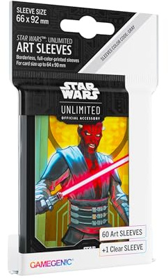 Gamegenic GGS15062ML Star Wars Unlimited Dark Maul Jeu de Cartes à Collectionner Multicolore