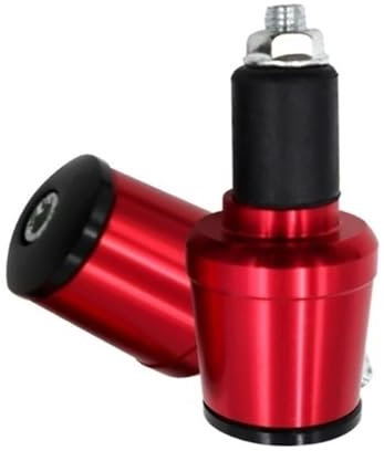 Yuegtik Motorrad-Lenkerende, Aluminium-Lenkergriffe, Kappe, Getriebe, Ausgewogener Stecker, Schieber, Gegengewicht Lenkerstopfen