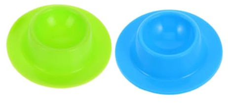 Porta Huevos para Refrigerador de Silicona, Organizador Doble | 2 Piezas, Diseño Simple y Moderno, Fácil de Limpiar, Ahorro de Espacio, Uso en Cocina y Encimera