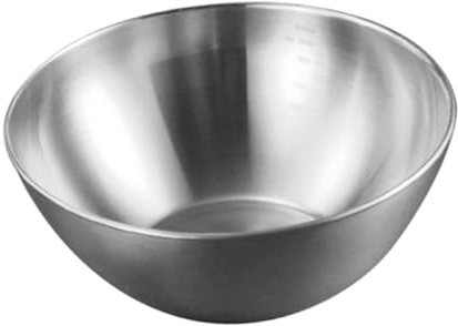 Cabilock Bol Facile à Transporter et Empilable en Acier Inoxydable Épais Cuisine Maison Grand Saladier Multifonction pour Lavage Fruits et Légumes