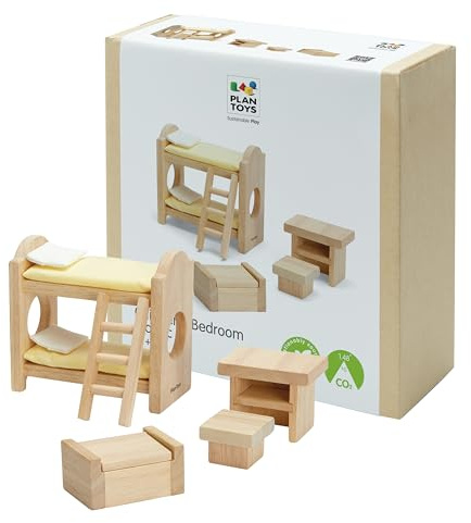 PLAN TOYS 9502 Children's Bedroom Classic