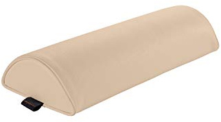 Pader Medi Tech Halbrolle I Knierolle aus Polyetherschaumstoff I Lagerungsrolle mit Kunstlederbezug und Kedernähten I 50 x 18 x 9 cm I in 20 Farben verfügbar (Elfenbein)