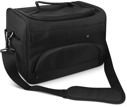 Friseur-Werkzeugtasche, Friseurtasche Anself Tragbare Friseursalon Friseur Reisetasche Kosmetiktasche für Haarausrüstung mit Verstellbarem Schultergurt, Tragbare Reisetasche