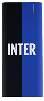 Nilox, Power Bank Inter, Power Bank avec Double entrée Micro USB et USB-C, Batterie de 5 000 mAh, Recharge en 3 Heures, Dimensions 12 x 5 x 1 cm, Poids 100 g