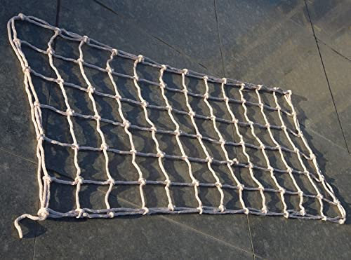 KDSD8FFF Kletternetz Für Kinder Outdoor-Sicherheitsnetze Cargo-Strickleiter LKW-Anhänger Hochleistungsnetz Balkongeländer Treppenschutz Baumhaus,100x200cm(3.3 * 6.6ft)