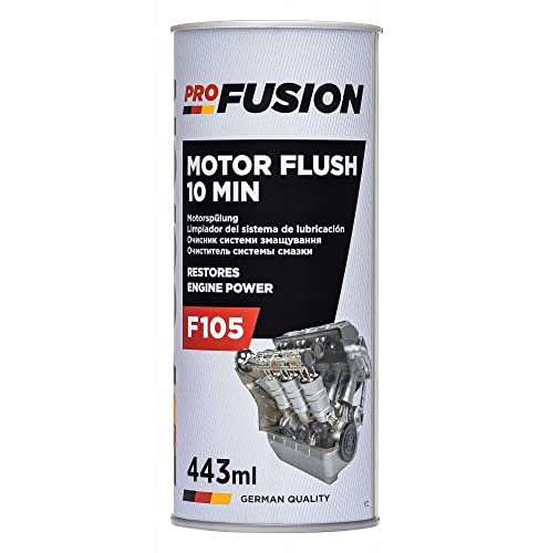 ProFusion Aditivo de Aceite para Motores Gasolina y Diésel - Motor Flush - Ayuda a Mantener Limpio el Sistema de Lubricación y Las Cavidades Internas - Limpiador de Motores Turboalimentados - 443 ml