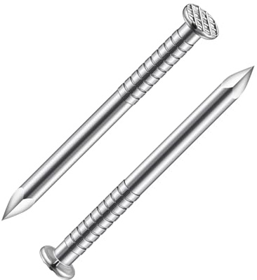 Wensilon Stainless Steel Nails, 1-1/4 inch Hanging Nails, Wall Nails, Dowels, Long Nails