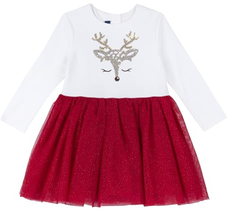 Chicco Vestiti - Natale Bambina e Ragazza, Rosso (1), 7 Anni, Designed in Italy