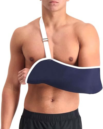 Dunimed Armschlinge - Verstellbare Stütze für Armbrüchen, Gebrochenen Arm, Beschwerden und Verstauchungen an Hand, Handgelenk, Arm und Schulter