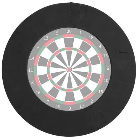 Wandschutz für Dartscheibe – Dartscheiben-Umrandung, EVA-Dart-Rückwand, Wandschutz, Dartscheiben-Umrandung – Dartscheibenständer, Dartscheibe, multifunktionales Wandschutzzubehör, 45,7 cm