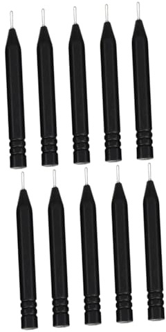 KOMBIUDA 10 Stk Reinigungsstange Für Otoplastik-reinigungswerkzeug Werkzeug Zum Entfernen Von Ohrenschmalz Werkzeug Zur Reinigung Von Otoplastiken Otoplastik-reinigungsstab Abs