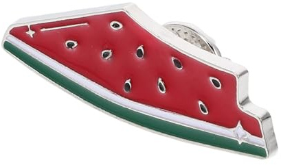 Watermelon Cute Fruit Brooch Shaped Zinc Pin Alloy for Hats Bags