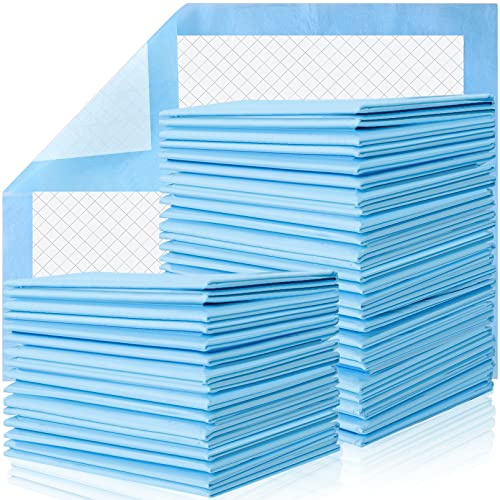 Bgtecho Einweg-Wickelunterlagen, 43,2 x 33 cm, wasserdichte Wickelunterlage, auslaufsichere, atmungsaktive Unterlagen, Tischschutzmatte, Baby-Unterlagen, ultra-saugfähig, 100 Stück