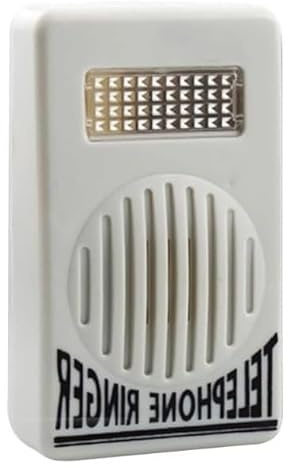 Suoneria telefonica bianca amplificatore campanello extra forte suoneria telefono/telefono uso sicurezza piccolo in dimensioni e leggero in peso, telefoni e accessori, telefoni fissi