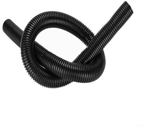 Lastdaytime 98FT Black Protective Wire Tubing, Plastic Cable Sleeve Split Tube for Automotive, Home, Industrial Use(1/4 inch Close)