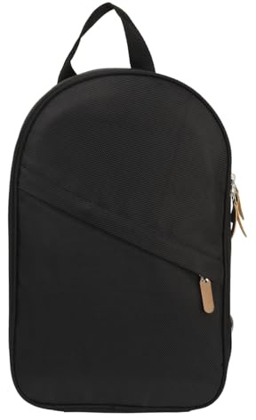 TARSHYRY Accessoires de Camping, Couvoirs de Camping de Cuisine de avec Plusieurs Compartiments Ustensiles de Sac de Rangement pour Assiettes, Ustensiles, Outils de Barbecue, Cuillères (Black)