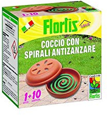 Spirales anti-moustiques 10 pièces + plaque de cuisson.